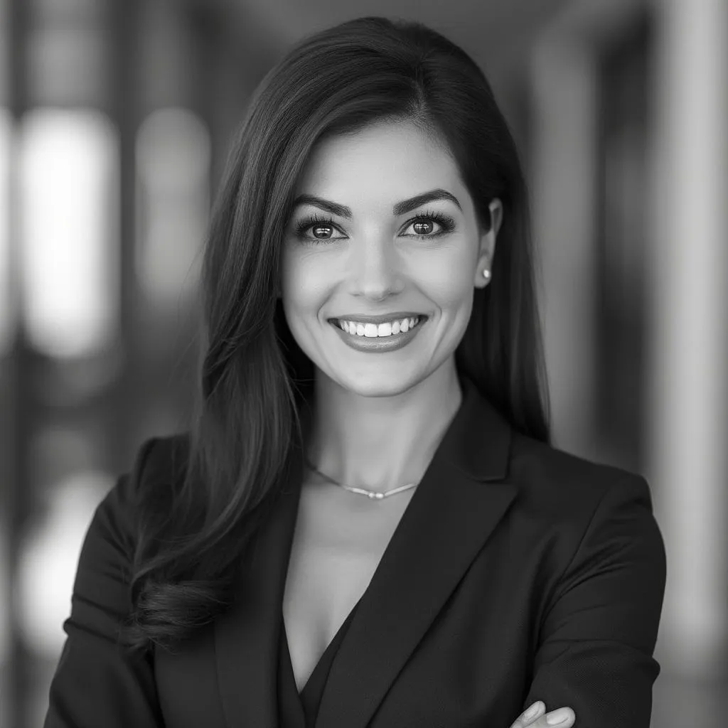 Foto de Elena Vectoris, CEO de QuantumLeap Dynamics